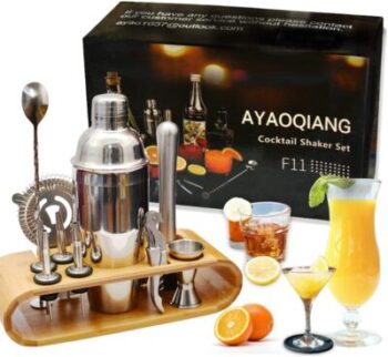 Ayaoqiang - Professioneller Cocktail Shaker 12 Stück 52