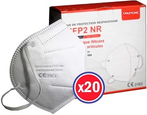 CRAZYCHIC - FFP2 NR-Maske - CE-Norm EN149 2