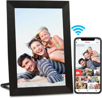 AEEZO Digitaler Bilderrahmen WiFi 9 Zoll IPS mit HD-Touchscreen, Automatische Drehung 6