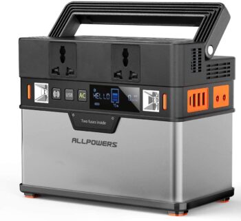 ALLPOWERS Tragbarer Solargenerator 372 Wh 2