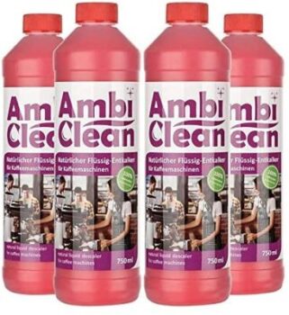 AmbiClean - Set mit 4 Flaschen flüssigem Entkalker 3