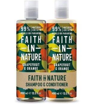 Faith in Nature Naturel Grapefruit & Orange Shampoo & Conditioner 1
