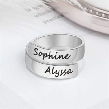 Personalisierter Ring aus Silber Grand Made 23