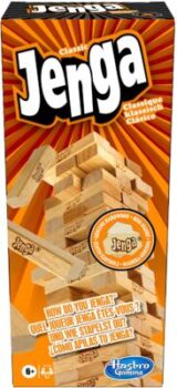 Hasbro Jenga - Brettspiel aus Holz 5