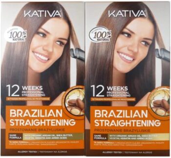 Kativa - Brasilianisches Glättungsset mit Keratin und Arganöl 2