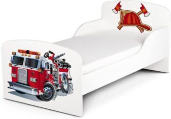 Leomark - Toddler Kinderbett Feuerwehrmotiv 8