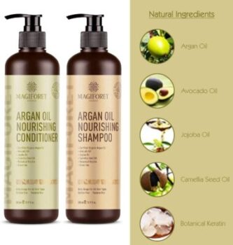 Argan Oil Shampoo und Conditioner Set 2 - MagiForet Organic 1