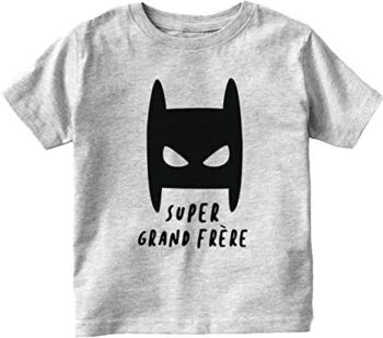 POM Clothing - 'Super Großer Bruder' Batman T-Shirt Kinder Jungen 1