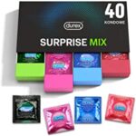 Stimulierendes und verzögerndes Kondom Durex Surprise Me Deluxe 10