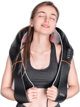 RENPHO Shiatsu Rückenmassagegerät für Nacken und Schultern mit Wärme und Vibration 4