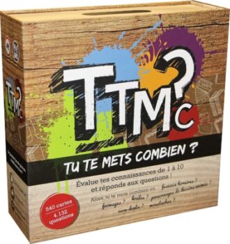 TTMC (Tu Te Mets Combien) -Gesellschaftsspiel-Ambiance-Quiz Allgemeinwissen 33