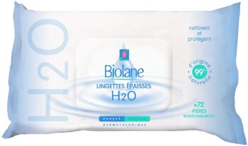 Biolane 72 dicke Reinigungstücher H2O ecorecharge 6
