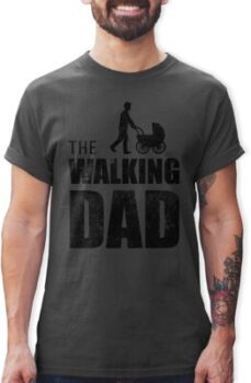 Shirtracer Walking Dad T-Shirt für Männer 12