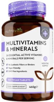 Nutravita Multivitamine und Mineralien - 365 Tabletten 5