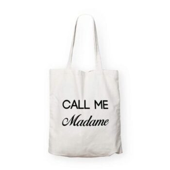 Totebag "Call Me Madame" 9