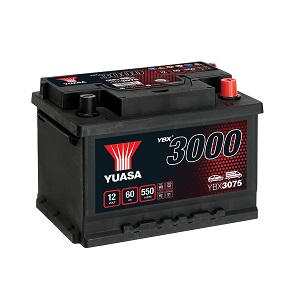 YUASA YBX3075 - 60 Ah - Premium-Reihe 2