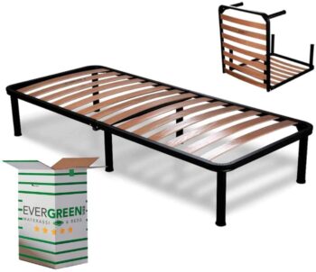 Evergreenweb - Zusammenklappbares Einzelbett 90 x 200 cm 1