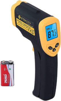Etekcity 1080 Kontaktloses Infrarot-Thermometer 6