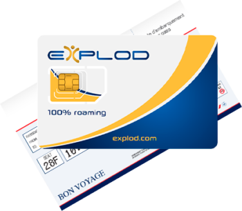 Explod - Internationale SIM-Karte Elite 7