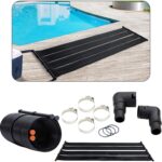 Arebos - Lot von Sonnenkollektoren für Schwimmbadheizung 10