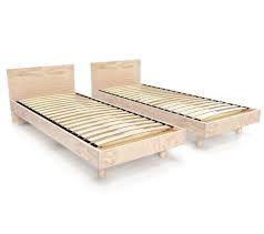ABC Möbel Twin-Bett aus Massivholz 2