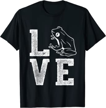 T-Shirt LOVE avec image de grenouille 15