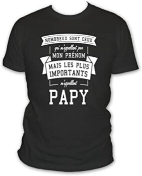 Humorvolles T-Shirt für Opa - L'Abricot Blanc 1