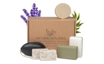 Naturalis Flores - Set mit 6 festen Bio-Seifen und Shampoos 3