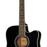 Harley Benton D-120CE BK - Akustikgitarre 10