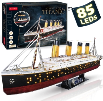 CubicFun 3D-Puzzle Titanic mit LEDs - 266 Teile 25
