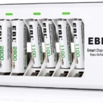 EBL - Ladegerät für wiederaufladbare Batterien 8 Slots 9
