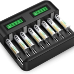 EBL - Universal-Ladegerät für wiederaufladbare Batterien 12
