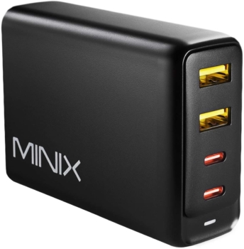 MINIX Universelles GaN-Ladegerät mit 4 Turbo-Ports 1