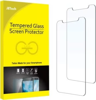 Displayschutzfolie aus gehärtetem Glas 2 Stück für iPhone 11 Pro MAX und iPhone XS MAX JETech 2
