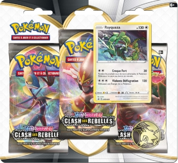 Pokémon Rebellen-Schwert & Schild-Klash (EB02): 3er-Pack Booster, 3PACK01EB02 3