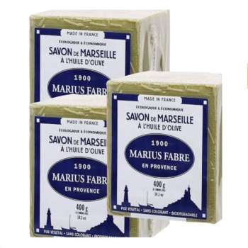 Marius Fabre Lot von 3 Seifen aus Marseille 4