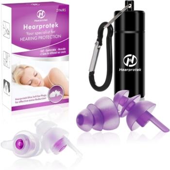 Hearprotek, 2 Paar Ohrstöpsel zum Schlafen 5