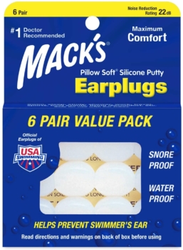 Mack's Pillow, weiche Silikon-Ohrstecker 2
