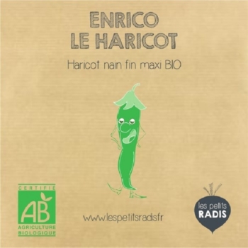 Enrico Mini Kit Bio-Bohnensamen 56
