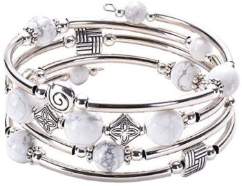 Perlen Chakra Armband Türkis Mehrschichtige Mode Wrap Fengteng 35