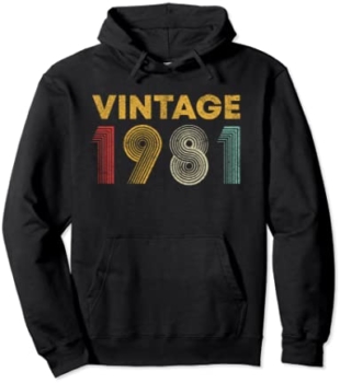 Geschenk zum 40. Geburtstag Vintage 1981 62