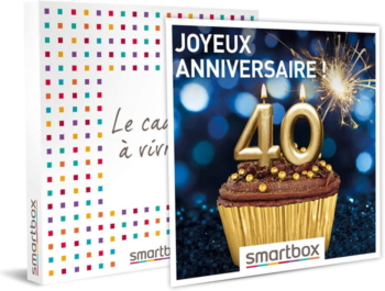 Geschenkbox Happy Birthday 40 Jahre Smartbox 76