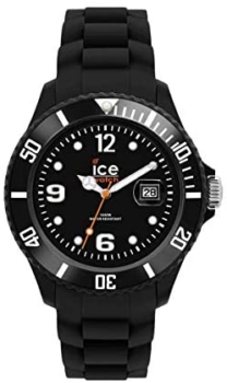 Schwarze Uhr mit Silikonarmband Ice-Watch 103