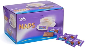 Napolitains mit Milchschokolade aus dem Alpenland Milka Naps 19