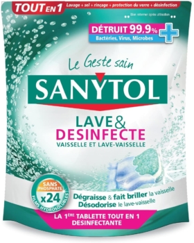 24 Sanytol All-in-One-Desinfektionstabletten 2