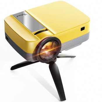 Yefound Q6 - Tragbarer Mini-Projektor mit Stativ 32