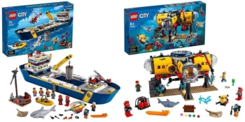 Ozeanforschungsschiff LEGO 60266 City - schwimmendes Spielzeug 34