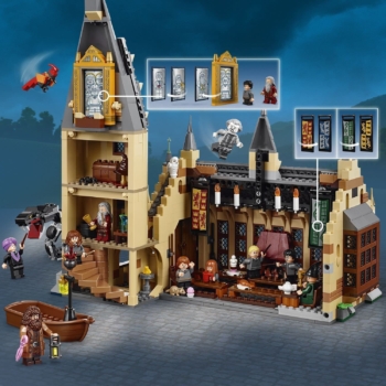 Lego 75954 Harry Potter die große Halle des Schlosses Hogwarts 39