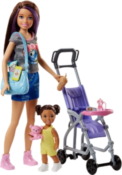Barbie Puppen-Set Skipper Babysitter 41