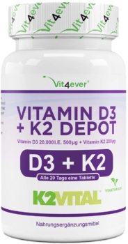 Vit4ever - Vitamin D3 + K2 7